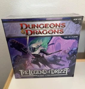 New DUNGEONS & DRAGONS THE LEGEND OF DRIZZT Wizards of the Coast Board Game - Picture 1 of 3