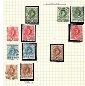 Swazilandia 1938 selección de Jorge VI edición varios pefs - Imagen 1 de 1