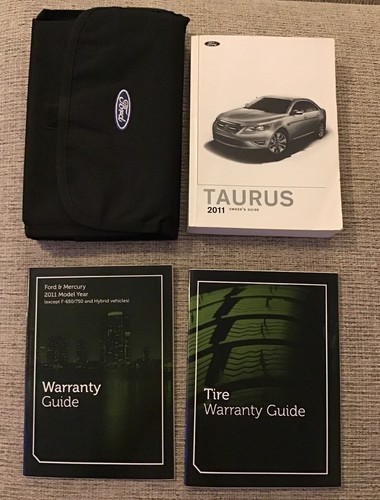 2011 Ford Taurus Owners Manual With Case OEM Free Shipping | eBay