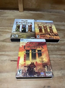 age of empires 3 pc game Bundle War Chiefs, Asian Dynastics & Age of Empires - Picture 1 of 16