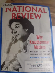 National Review Magazine April 2019 Why Charles Krauthammer Matters 66 - Picture 1 of 2