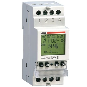 ZEITSCHALTER TIMER DIGITAL PROGRAMMIERBAR AUS DIN BAR VEMER VP871800 - Bild 1 von 2