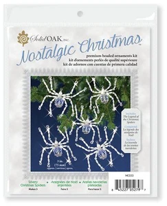 Nostalgic Christmas Beaded Crystal Ornament Kit-Christmas Spiders Makes 5,1pk - Picture 1 of 1