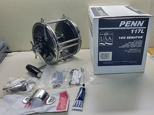 Penn Senator 117L 14/0 Big Game Fishing Reel Original New Old Stock USA - Bild 1 von 22