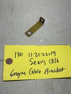 Soporte de cable de motor Sears Suburban 18/6 Onan BG-MS 18 hp Foto 1 de 3