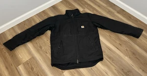 Carhartt 0J2207-M Full Swing Loose Fit Thinsulate Black Jacket Mens Sz S No HOOD - Picture 1 of 15