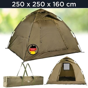 Q-TAC Ruck Zuck Bivvy 2 Mann Angelzelt, Anglerzelt, Karpfenzelt, Angel Zelt - Bild 1 von 7