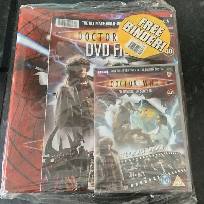 Doctor Who DVD Files #40-fourths Doctor Story 17 DVD+MAGAZINE+BINDER SEALED - Image 1 of 2