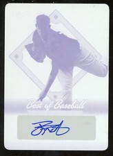 James Paxton 2013 Leaf Best of Baseball Auto Magenta Printing Plate #d 1/1