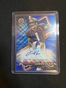 2023 Composite - Signatures Blue Surge Refractor #RA-JEL Jason Elam /75 (AU) - Picture 1 of 3