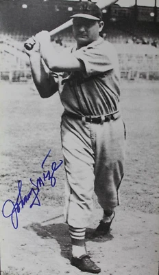 Johnny Mize (d.1993) HOF Cardinals Giants Autographed 5x10 Signed Photo - Image 1 of 2