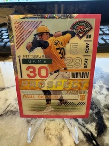 Panini Prospect Edition 2024 - Paul Skenes #159 Pink Velocity Prizm/79 (RC) - Imagen 1 de 2