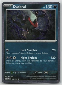 Pokemon Card Darkrai (Cosmos Holo) Rare Miscellaneous Cards & Products 136/197 N - Picture 1 of 2