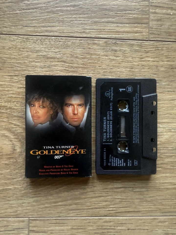 Original James Bond 007 Goldeneye - Cassette Tape Soundtrack - Image 1 of 1