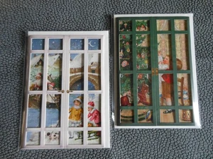++ 2 x Nostalgisches Adventsfenster, Mini-Adventskalender (Behr) - Coppenrath ++ - Bild 1 von 2