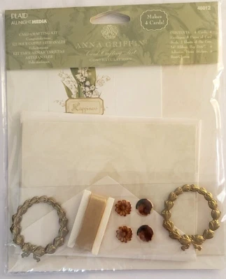 ANNA GRIFFIN Card Crafting Kit - CONGRATULATIONS - Makes 4 Cards - Image 1 of 2
