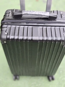 Travel Suitcase 20"Carry Black 8 Wheels Spinner Hard Shell New With Tags... - Picture 1 of 6