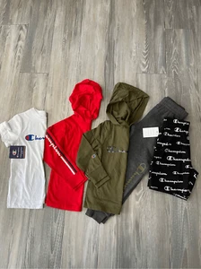 NWT Champion 5 piece hoodie and sweatpants Bundle Size 5 - Picture 1 of 6