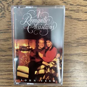 Vintage JOHN TESH A ROMANTIC CHRISTMAS Cassette Tape OG 1992 Pop Seasonal Rare - Imagen 1 de 12