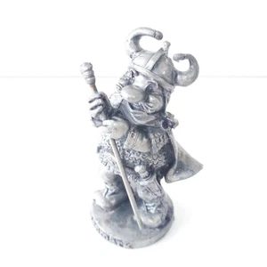 Pewter Viking Figure/Chess Piece | Denmark | Vintage - Picture 1 of 9