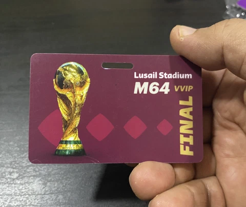 Qatar FIFA FINAL VVIP Souvenir Hayya Argentina V. France World Cup 2022 Match#64 Cover