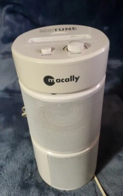 Динамик/зарядное устройство Macally ICETUNE для iPod белое классное 30-контактная док-станция Apple - Изображение 1 из 4