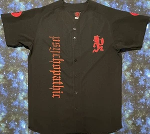 Vintage ICP Insane Clown Posse Psychopathic Records Baseball Jersey - Picture 1 of 8