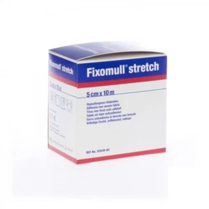 BSN Fixomull Stretch Gaze selbstklebend aus TNT dehnbar 10m x 5cm - Bild 1 von 1