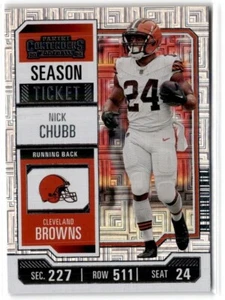 2023 Panini Contenders Season Ticket Mojo Nick Chubb #26 Cleveland Browns - Bild 1 von 2