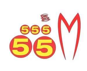 Speed Racer Mach 5 Multi Pack Vinyl Die Decal Sticker-GO SPEED RACER Free Ship!  - Picture 1 of 5