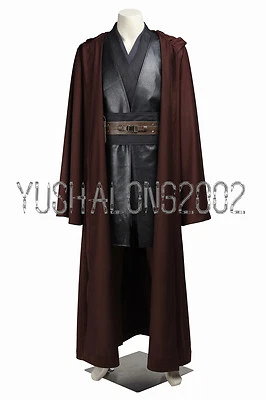 HANDGEFERTIGT Star Wars Episode 3 Anakin Skywalker Jedi Knight Cosplay Kostüm Costume Outfit