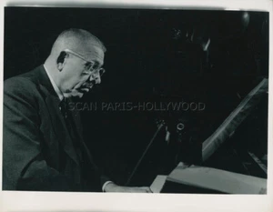 FRANCIS POULENC LA MINUTE DE VERITE 1967 PHOTO ORIGINAL   ORTF TV - Afbeelding 1 van 2