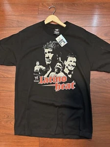 Vintage 2002 Eddie Guerrero Latino Heat WWE Wrestling T Shirt Large L - Picture 1 of 6