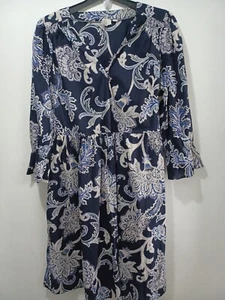 Fatface Pattern Dress Size 10 - Picture 1 of 5