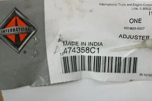 New International Adjuster Part# 474358C1 - Picture 1 of 4