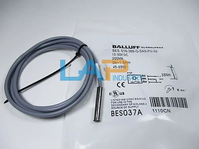1PC NEW For BALLUFF BES 516-369-G-SA9-PU-02 Proximity Switch Sensor - Image 1 of 4