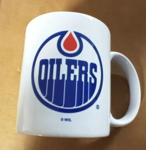 NHL Hockey Edmonton Oilers Vintage Ceramic Coffee Mug Cup Cover