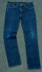 Levi's 511 Men's Denim Jeans Slim Fit Size 34 X 32 VGUC - Picture 1 of 8
