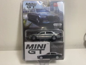 1/64 Mini GT Mercedes-Maybach S680 (Chrome Silver) Model Car MGT00516 CHASE - Picture 1 of 1