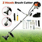 43CC 2-In-1 Straight Shaft-String Trimmer Gas Power Weed Eater Brush&Cutter-NEW%