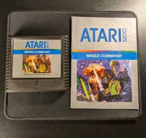 Missle Command (Atari 5200, 1982) Juego y Manual | Probado | Auténtico - Imagen 1 de 7