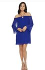 Cynthia Steffe Blue Ella Off the Shoulder Shift Dress by Nordstroms Size 0-NWT