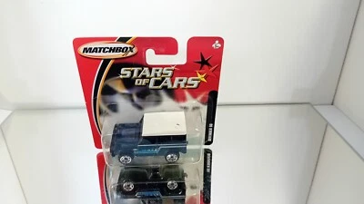 Matchbox Stars Of Cars Land Rover Defender 90 su blister - Immagine 1 di 3