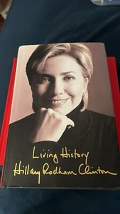 Hillary Clinton Full Name Autograph First Lady - Picture 1 of 2