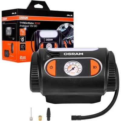 Gonfleur de pneus avec lampe LED 12V TYREinflate 2110 Osram OTI2110 - Photo 1/4