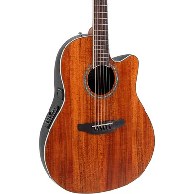 Guitarra A/E Ovation CS24P Celebrity Trad Plus Media Profundidad Figura Koa 1978819941 RF Foto 1 de 4