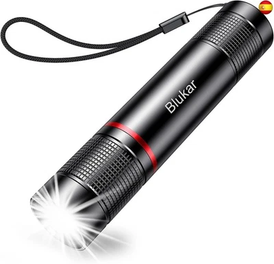 Blukar Linterna LED Recargable, 2000L Super Brillante con 4 Modos, Linterna - Imagen 1 de 4