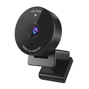 1080P Webcam - USB Webcam with Microphone & Physical Privacy Cover, Noise-Can... - Picture 1 of 8
