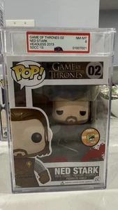 Headless Ned Stark 02 Funko Pop Game of Thrones SDCC Limited 1008 ~ PSA 8 GRADED - Picture 1 of 5