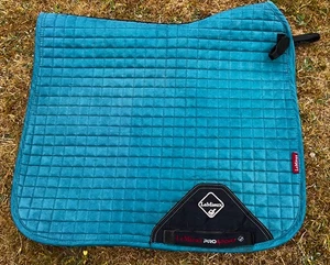 LeMieux ProSport Peacock Green Dressage Saddle Pad Large - Picture 1 of 3